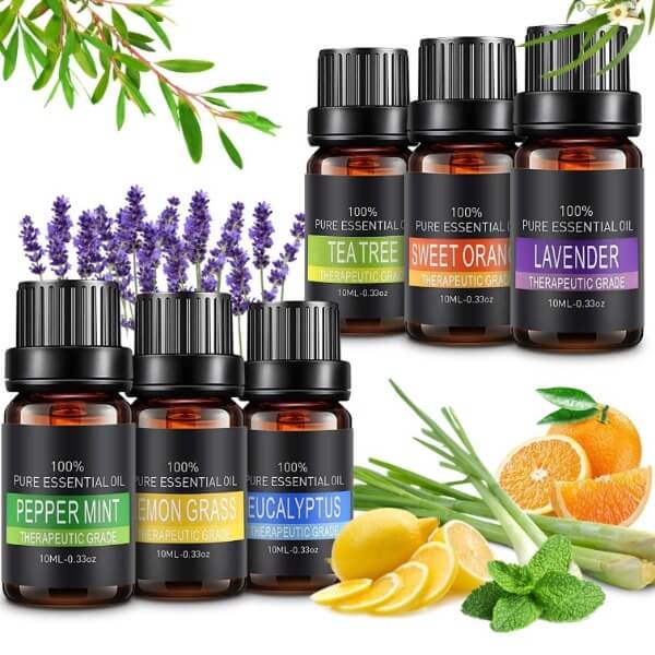 Set eteričnih olj 6x10 ml
